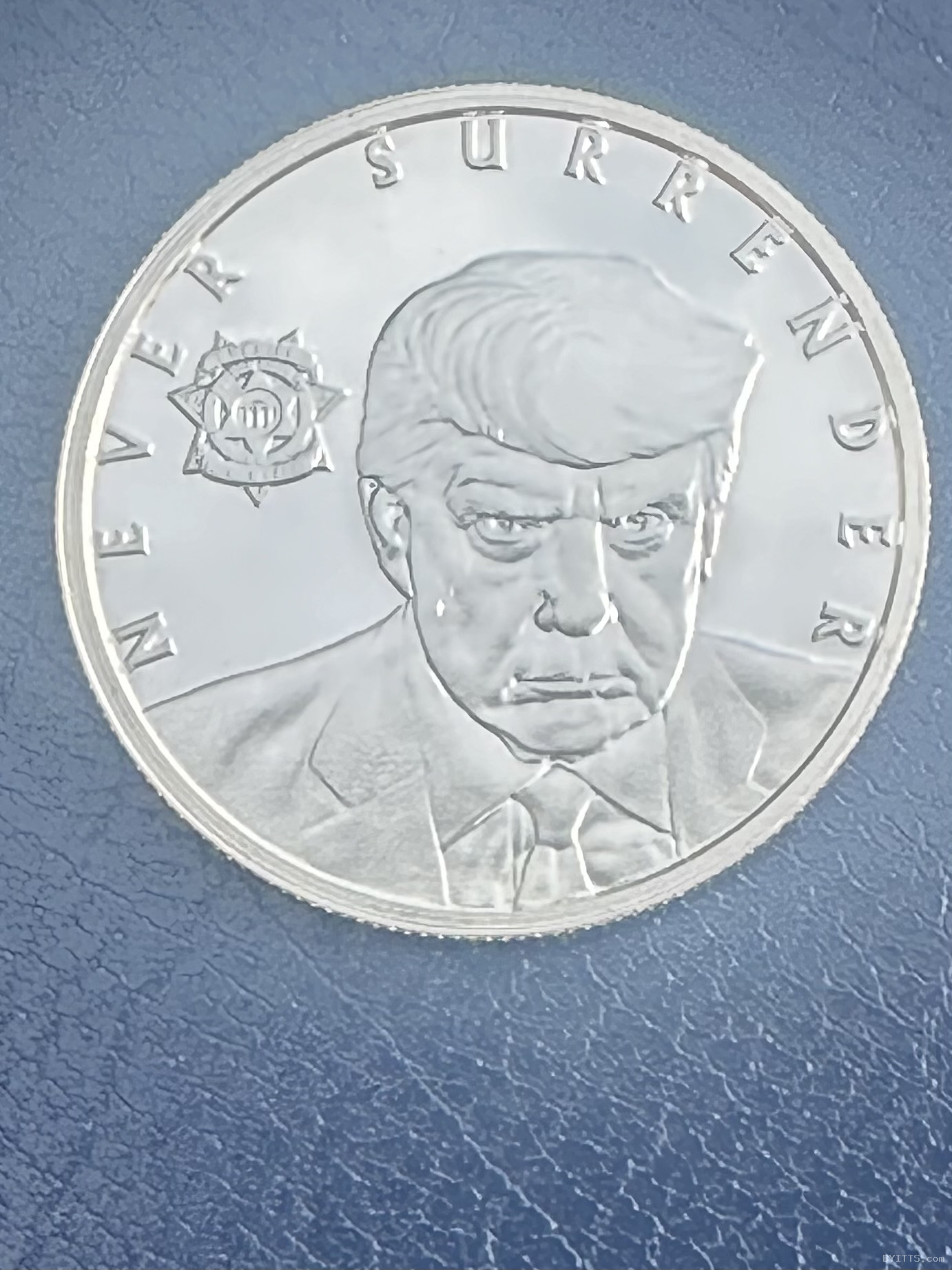 1 ounce silver Donald Trump Round-Never Surrender